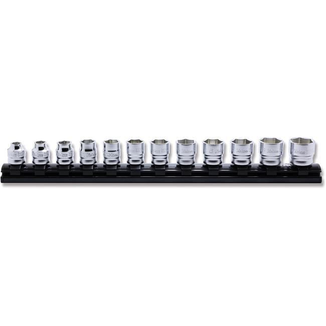 Ko-ken USA 0.375 in. Z-Series Square Drive Socket Set with 7