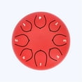 KoIJMP Steel Tongue Drum 8Note 6 Inch Tongue Drums Percussion
