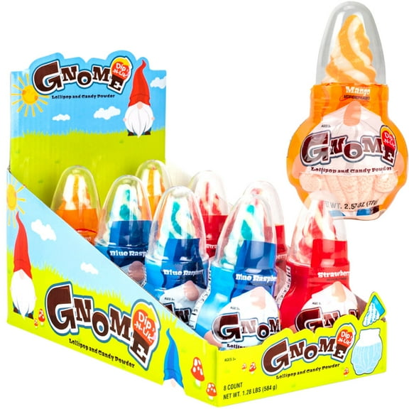 KoKo's Dip N Lik Gnome 2.57 oz. Lollipop