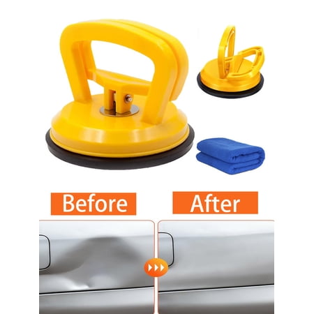 KoRwelex Dent Puller,Car Dent Puller,2 Pack Dent Removal Kit Handle Lifter,Powerful Car Dent Remover,Suction Cup Dent Puller and Paintless Dent Repair Kit for Car Body Dent,Glass,Tiles and Mirror