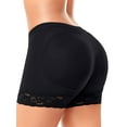 thumbnail image 1 of KoRwelex Padded Underwear for Women Butt Lifter Panties Booty Pads Butt Enhancer Lace Boyshorts Shapewear 2 Pack, 1 of 7