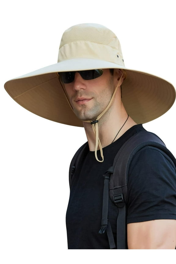 Sun Hats for Men Women UPF 50+ Bucket Hat UV Protection Boonie Hat for Fishing Hiking Garden Safari Beach