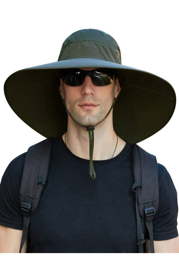 Sun Hats for Men Women UPF 50+ Bucket Hat UV Protection Boonie Hat for Fishing Hiking Garden Safari Beach