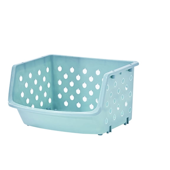 Koadzawe 1 Pcs Stackable Storage Drawers, 7.8'' Tall Plastic Bathroom Makeup Organizer,Plastic Storage Bins For Vanity, Undersink, Kitchen Cabinets, Pantry, Home Organization
