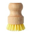 thumbnail image 1 of Koadzawe 1 Pcs Wooden Dish Brush, Natural Bamboo Dish Scrub Brush, Sisal Bristles Dish Scrubber Brush, Kitchen Scrub Brush with Handle and Hanging Rope for Cleaning, 1 of 7