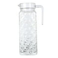thumbnail image 1 of Koadzawe 1Pcs Glass Juice Containers With Lids Glass Pitcher With Handle And Spout For Fridge Small Water Orange Juice Iced Tea Pitcher Clear Fridge Containers Milk Jug Jar Carafe For Home, 1 of 9