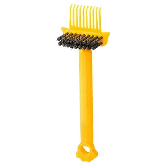 Koadzawe 2 In 1 Hair Brush Cleaning Tool 2026 New Comb Cleaning Brush, Portable Hair Brush Cleaner Rake, Hairbrush Cleaner Solution, Comb Cleaner Hairbrush Cleaner Tool Salon Travel Use (1Pc)
