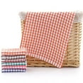 thumbnail image 1 of Koadzawe Cotton Dish Towels Cloths For Kitchen Drying Dishes, Lattice Terry Towels, Absorbent Kitchen Cloths With Hanging Loop, 16.54"X25.2"Cotton Cleaning Rags Dish Cloths For Washing Dishes, 1 of 9