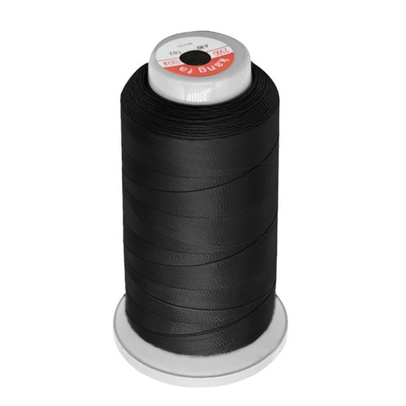 Koadzawe Crafts Bonded Nylon Thread White Heavy Duty Sewing Threads - 1500 Yds Size 69 210D T70 Tex 70 Thread For Leather Jeans Weaving Outdoor Marine Upholstery Threads,Bonded Nylon Thread