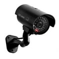 thumbnail image 1 of Koadzawe 1 Pcs Fake Camera Realistic Dummy Security Camera Plastic Fake Video Cctv Surveillance System With Motion Led Light For Home Outdoor Indoor, No Battery Included(Black), 1 of 9