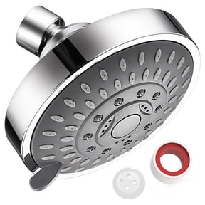 Moen Hydro Energetix Chrome Showerhead with Eight Spray Functions ...