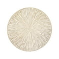 thumbnail image 1 of Koadzawe Gold/Sliver Round Placemats For Dining Table,Set Of 1,Pressed Vinyl Metallic Place Mats Table Mats For Wedding Anniversary Party Decorations, Place Mats,Placemats Set,Wedding Placemat, 1 of 5