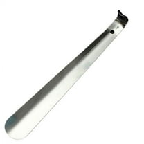 Koadzawe Long Metal Shoe Horn Heavy Duty Stainless Steel Shoehorn, Shoe Horn Long Handle for Seniors Men Women, Silver Black shoe horn long shoe horn for seniors shoe horn long handle