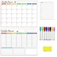 thumbnail image 1 of Koadzawe Magnetic Dry Eraser Chore Board For Multiple Kids, 1 Pcs Refrigerator Daily Calendar Whiteboard For Fridge Meal Planner Board White Board For School Home 6M,Chore Chart, 1 of 9