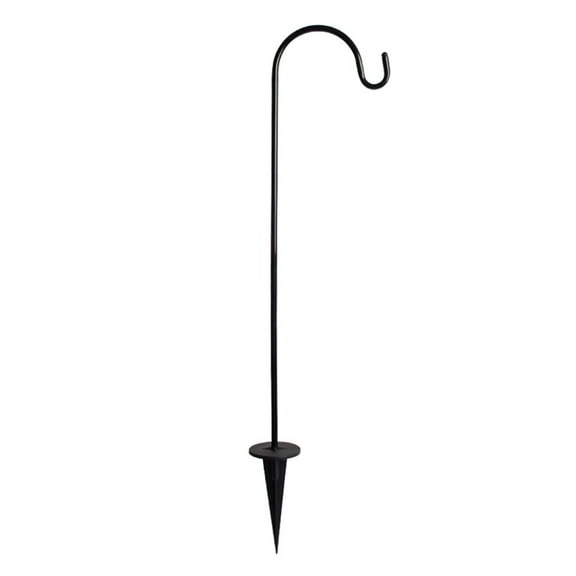 Koadzawe Outdoor Shepherd Hooks, Courtyard Hanging Hooks, Garden Pole for Bird Feeder, Plant Hook, Solar Light Hanger, Lawn Stakes small shepherd hooks bird feeder pole small shepherds hook