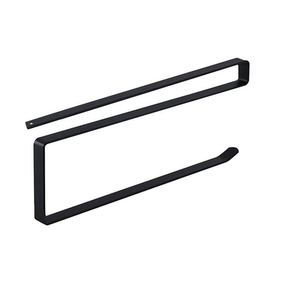 Koadzawe Paper Towel Holder Dispenser Under Cabinet Paper Roll Holders (No Drilling) ,For Kitchen Bathroom, Hanging Paper Towel Rack Hanger Over The Door, Humanized Design,Paper Towel Rack