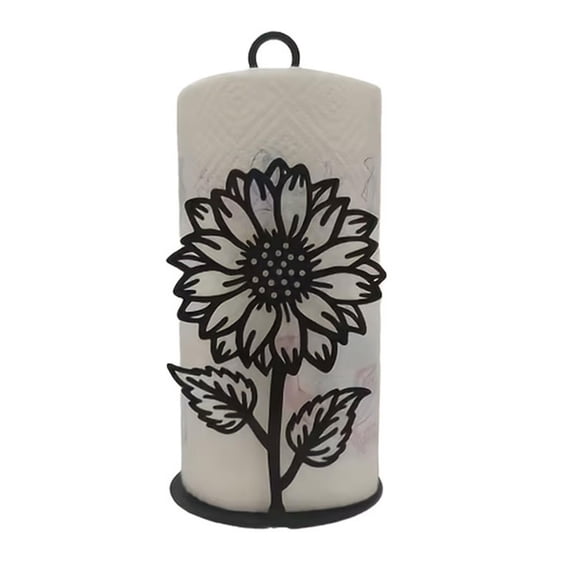 Koadzawe Sunflower Paper Towel Holder Sunflower Kitchen Decor And Accessories Acrylic Farmhouse Paper Towel Holder Cute Kitchen Decor Sets Countertop Country Stuff Home Vintage Rustic Unique Counter
