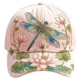 thumbnail image 1 of Koadzawe Women Baseball Cap Embroidered Floral Hat Honey Bee Dad Hat Rhinestone Accent Adjustable Snapback Curved Brim Outdoor Travel Summer Sun Visor Fashion Casual Headwear Gift for HerGreen, 1 of 7