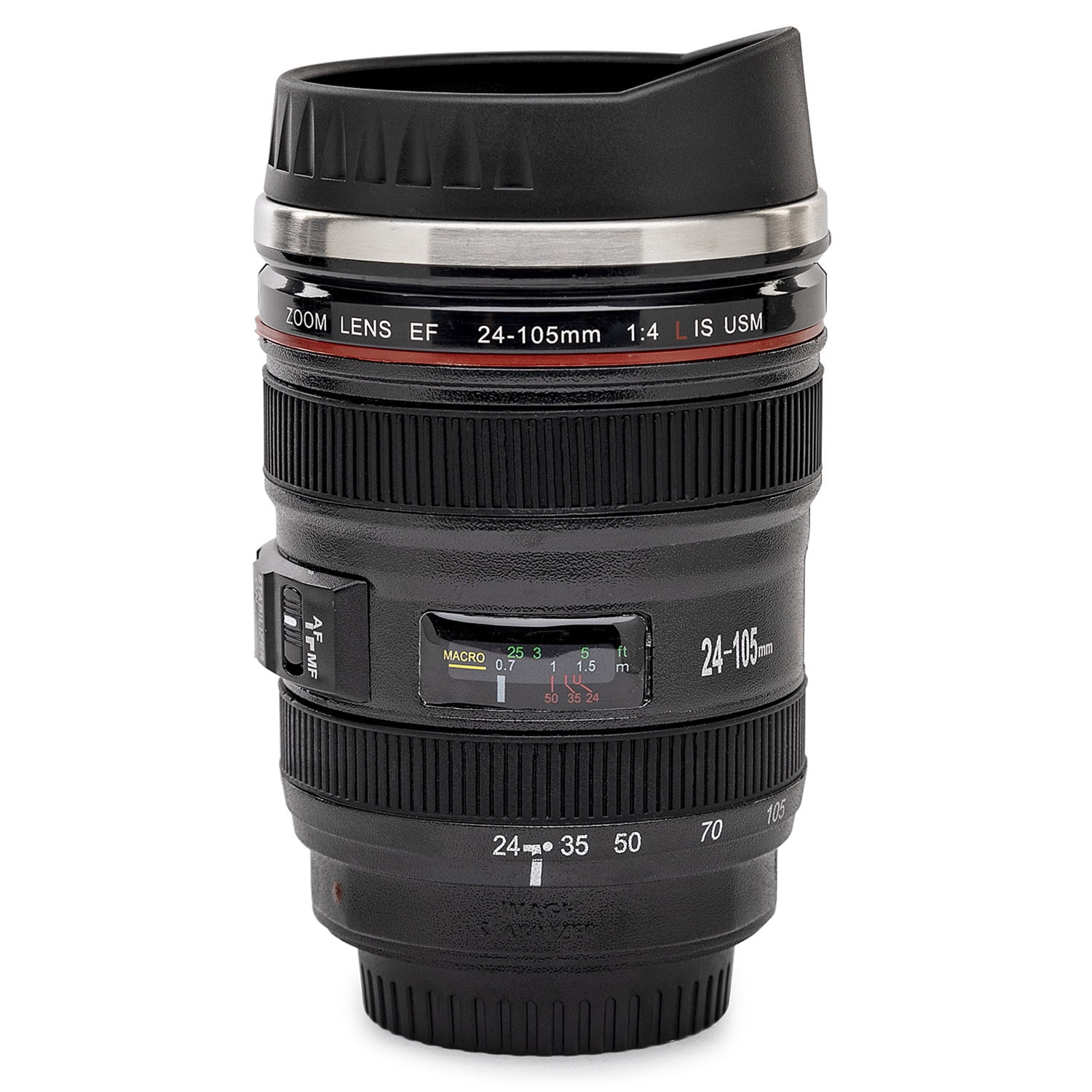 Koah Camera Lens Mug (Stainless Steel, 13.5 oz.)