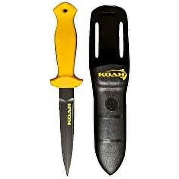 Koah Dive Knife 4.5" with Magnetic Sheath for Spearfishing, Diving, Scuba$$Sport & Recreation Other
