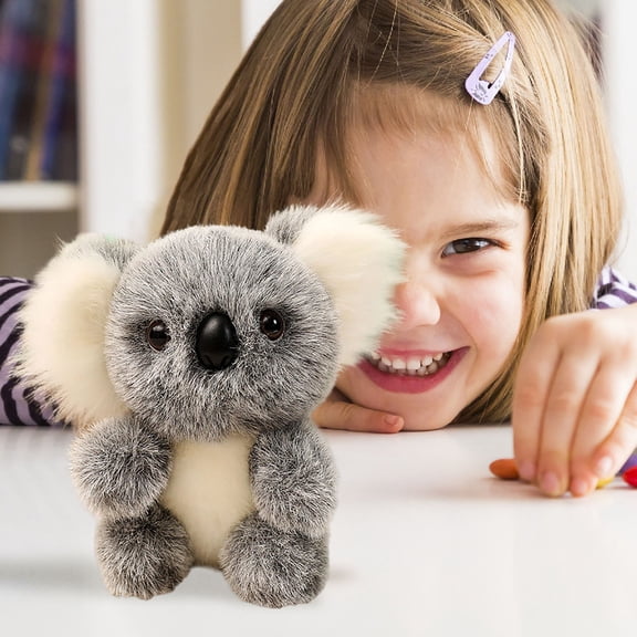 Koala – The AI Emotional Support Plush Koala with Realistic Movements, Calming Touch & Soothing Hugs, Stuffed Animal for Anxiety, Sleep Aid & Stress Relief, Ideal Comfort Gift ,Grey