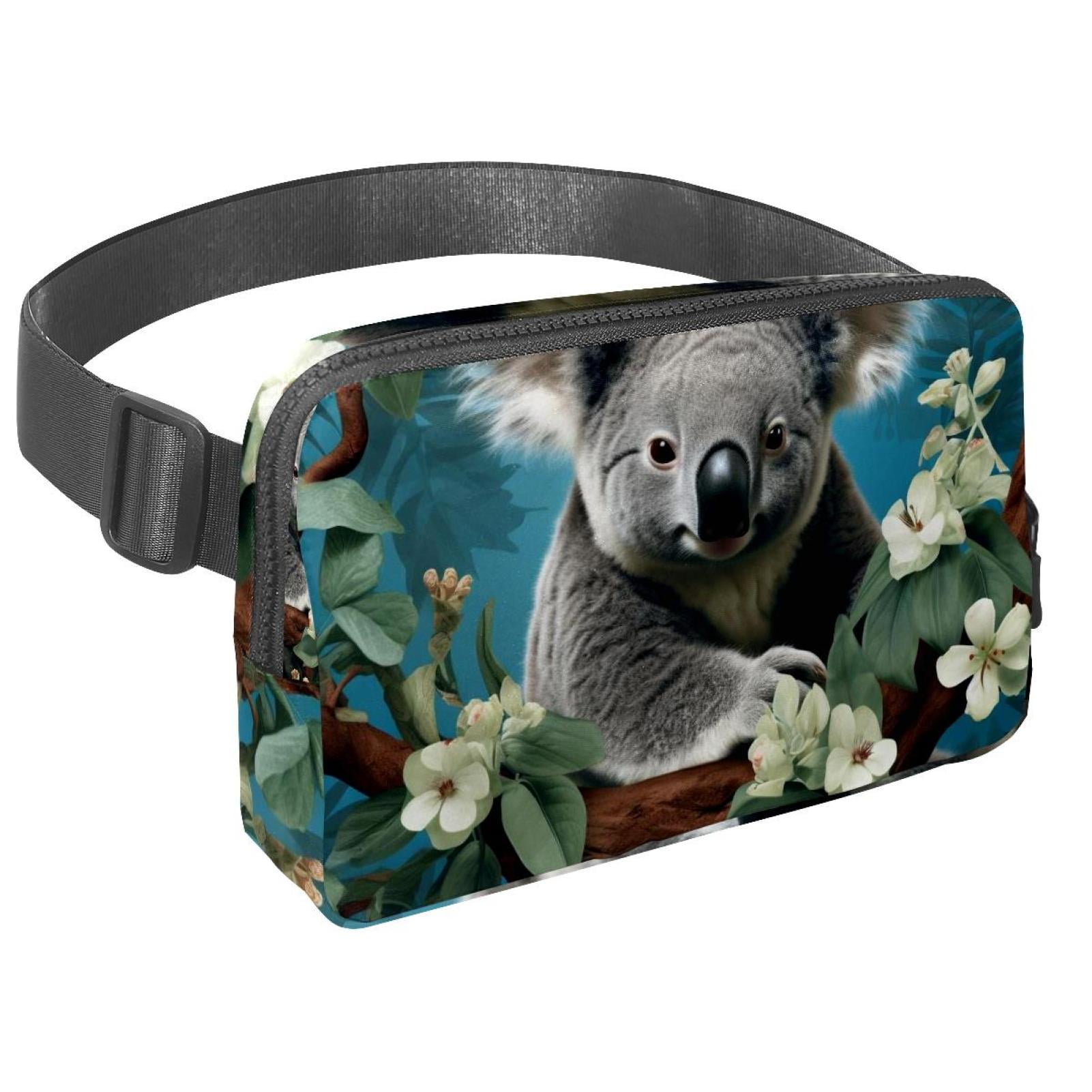 Koala Adjustable Lightweight Running Belt with Extension Strap and Belt Bag/Fanny Pack – Unisex