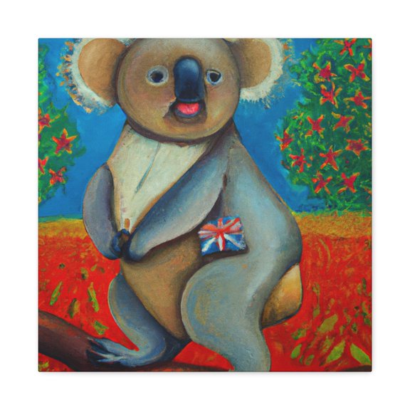 "Koala Ancestors Watching" - Canvas