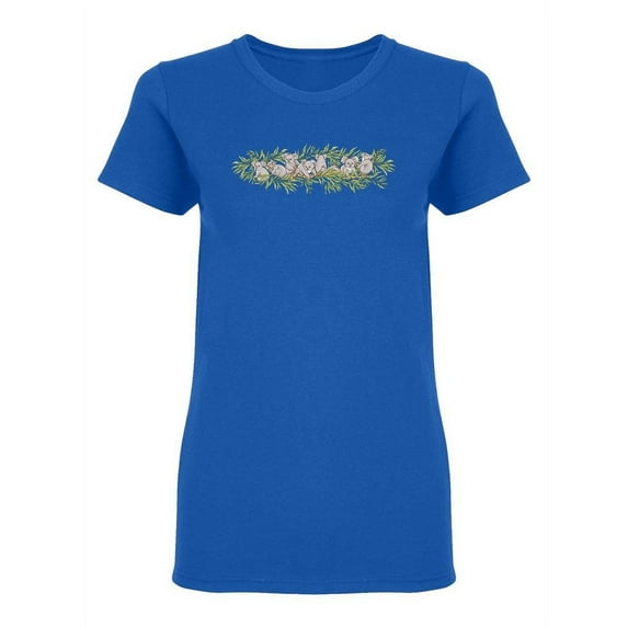 Koala And Eucalyptus T-Shirt Women -Image by Shutterstock, Female x-Large
