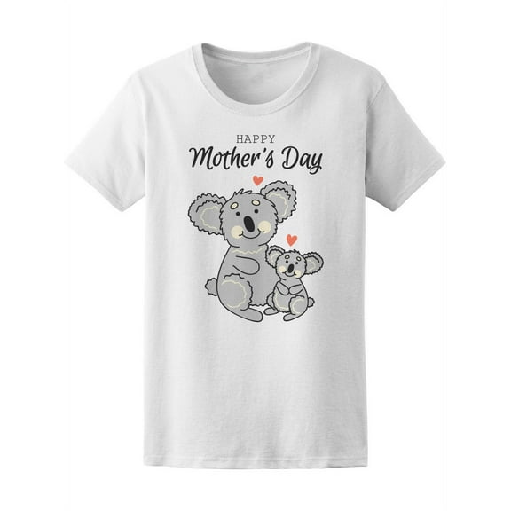Koala And Her Child Mothers Day Tee Women's -Image by Shutterstock