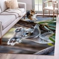 thumbnail image 1 of Koala Area Rugs 3'x5', Washable Small Throw Rugs for Living Room Bedroom, Grey Animals Modern Art Forest Indoor Outdoor Rug Non-Slip Low Pile Carpet Runner Reversible Floor Mats, 1 of 8