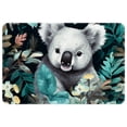 thumbnail image 1 of Koala Area Rugs: Polyester Non-Slip Kitchen Mat Office Rug - Machine Washable, 1 of 6