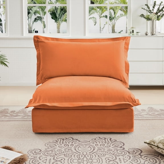 Modern Minimalist Fabric Sofa 220cm with High Back and Removable Covers