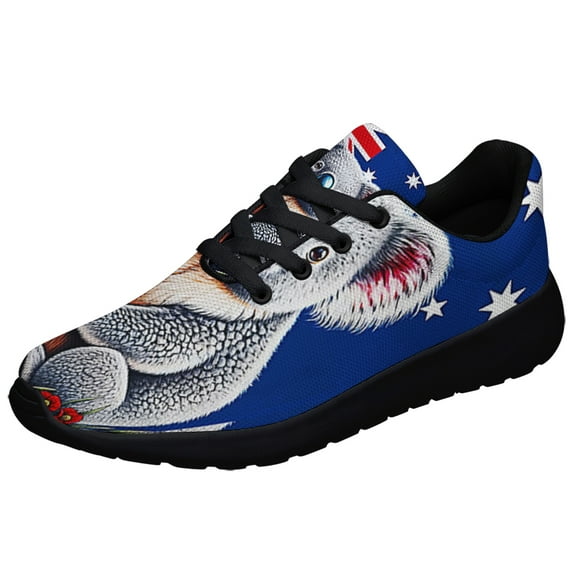 Koala AuStalia Day Shoes Sneakers Black Size 10