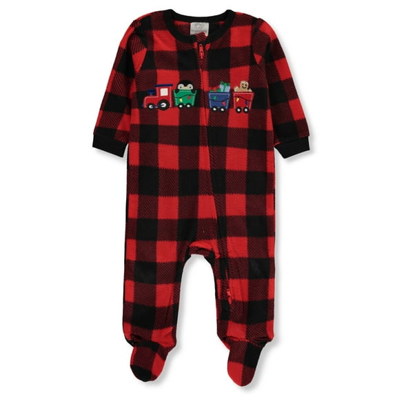Koala Baby Baby Boys' Christmas Train Coveralls Color: multi Size: 6 - 9 months