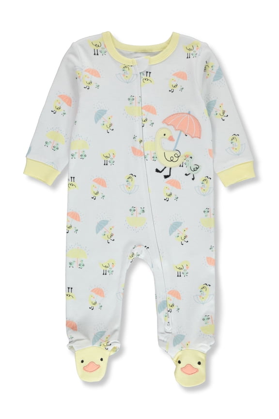 Baby Unisex Duck Footed Coveralls Color: yellow Size: 3 - 6 months