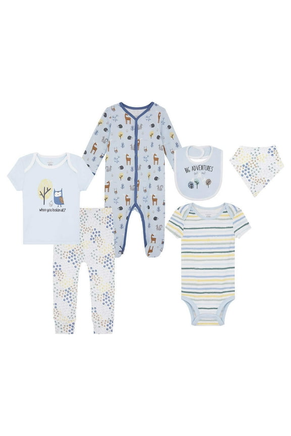 Baby Kids' 6-piece Blue Set