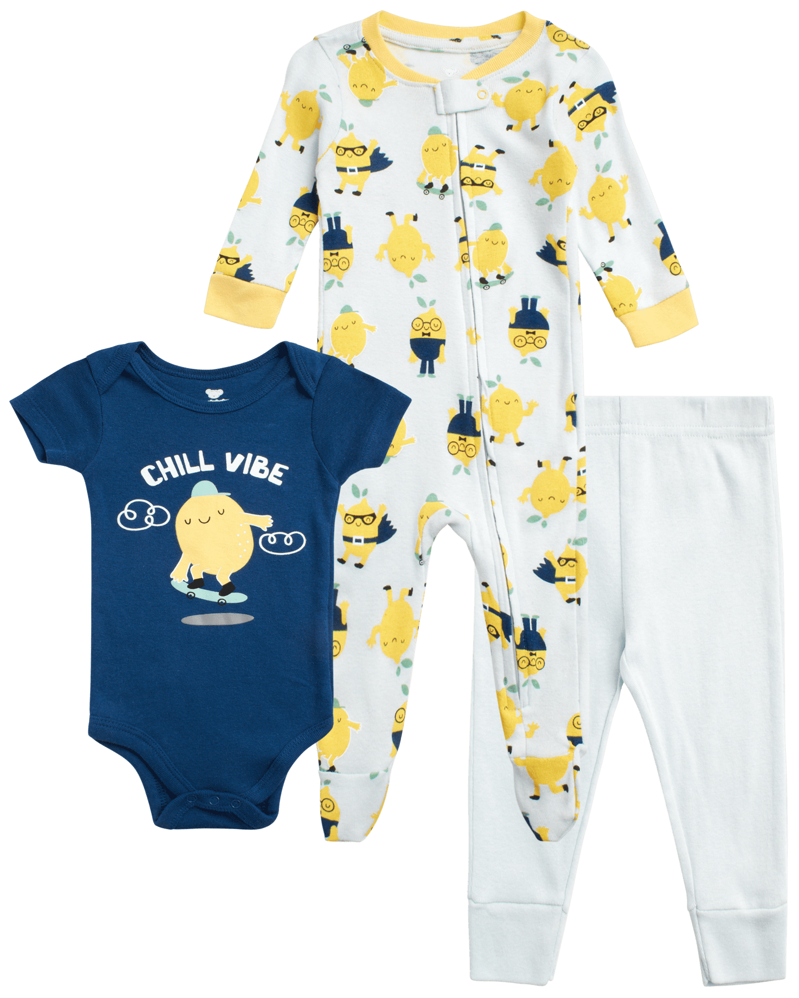 Koala Baby Newborn Baby Girls and Boys Pants Set 3 Piece Sleep n