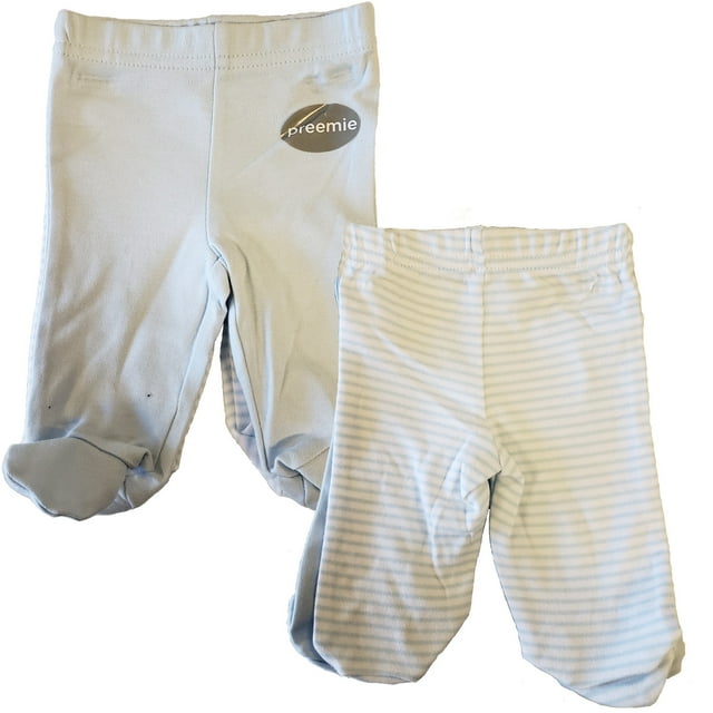 Koala Baby Pants 2-Pack Preemie Blue