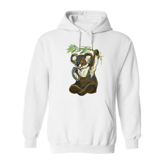 Koala Bear. Hoodie Men -Image by Shutterstock, Male Large