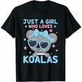 thumbnail image 1 of Koala Bear Lover T-Shirt – Cute Animal Graphic Tee for Women & Girls, 1 of 4