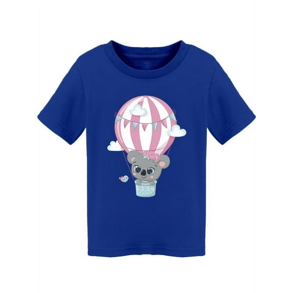 Koala Bear On A Hot Air Balloon T-Shirt Toddler -Image by Shutterstock, 3 Toddler