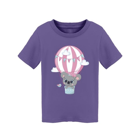 Koala Bear On A Hot Air Balloon T-Shirt Toddler -Image by Shutterstock, 5 Toddler
