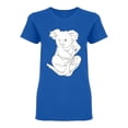 thumbnail image 1 of Koala Bear Seamless Pattern T-Shirt Women -Image by Shutterstock, Female XX-Large, 1 of 2