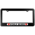 thumbnail image 1 of Koala Bears Love with Hearts License Plate Frame, 1 of 1
