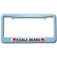 thumbnail image 1 of Koala Bears Love with Hearts License Plate Frame, 1 of 1