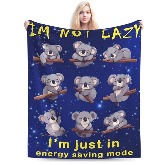 Koala Blanket Cute Koala Fleece Throw Blanket 60x50