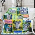 thumbnail image 1 of Koala Blanket Flannel Throw Gift for Chid Teenager Adults for All Seasons Super Soft Convenient Breathable Cute Bed Sofa Couch Foldable Unisex 50x60, 1 of 5