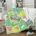 thumbnail image 1 of Koala Blanket, Koala Blanket Gift for Girls, Just a Girl Who Loves Koala Blanket, Cute Koala Throw Blanket for Kids Teens, Gifts for Koala Lovers, Soft Fuzzy Cozy Plush Bed Couch Blanket 50"x60", 1 of 6