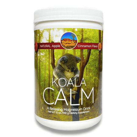 Koala Calm, Magnesium Supplement Natural Apple Cinnamon 12oz , Better Sleep & Anti-Stress Aid