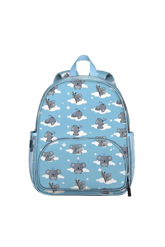 Koala Cartoon Animal Student Backpack – Cute Print with Koala Bear Pattern, Watercolor Aesthetic, and Australian Nature Theme